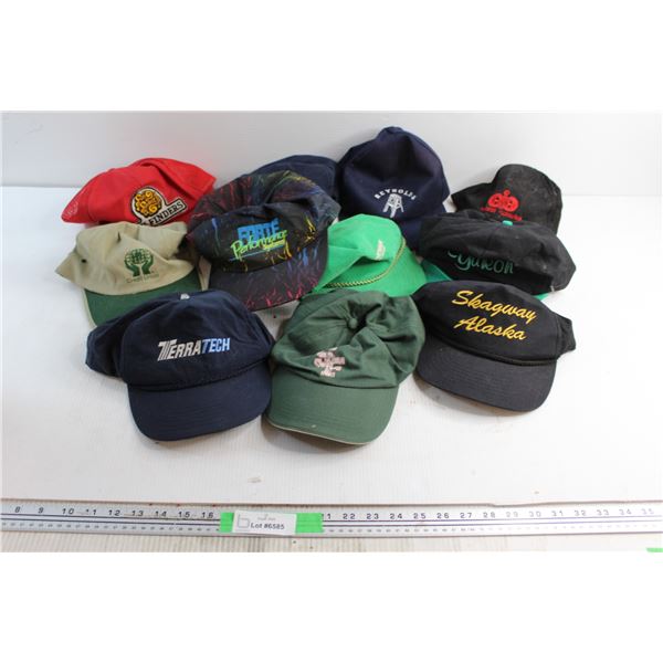 (11) Assorted Advertising Hats