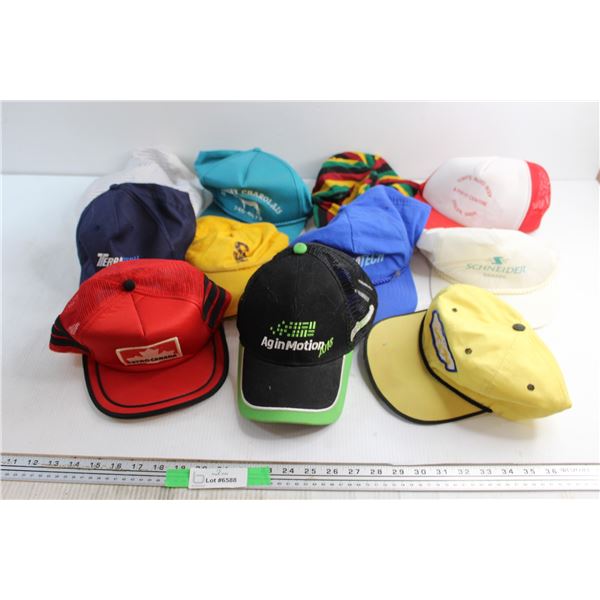 (11) Assorted Advertising Hats