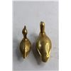 Image 3 : (2) Brass Duck Decorations