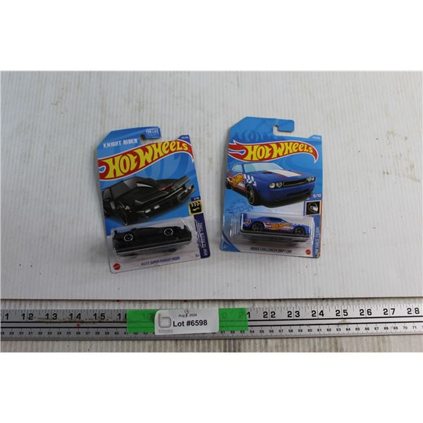(2) Hot Wheels Car Toys