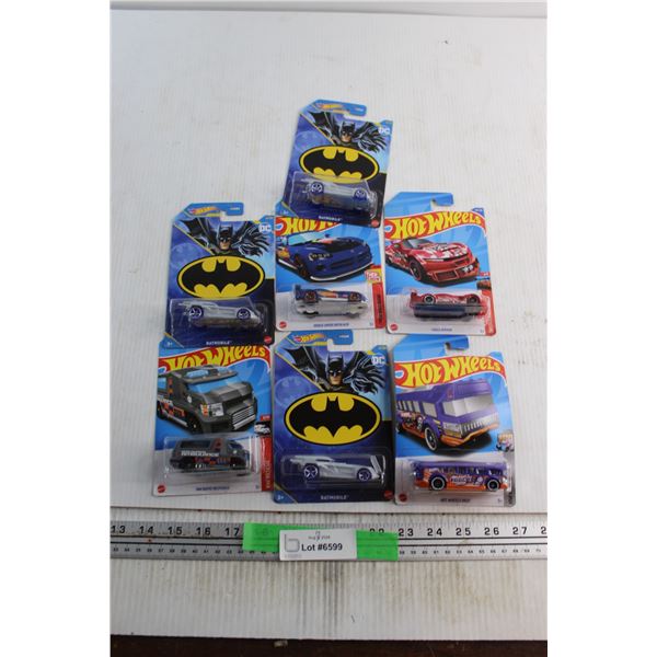 (7)  Hot Wheels Car Toys