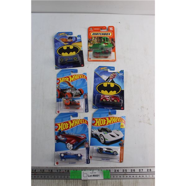 (5)  Hot Wheels Car Toys and Matchbox Combine Toy