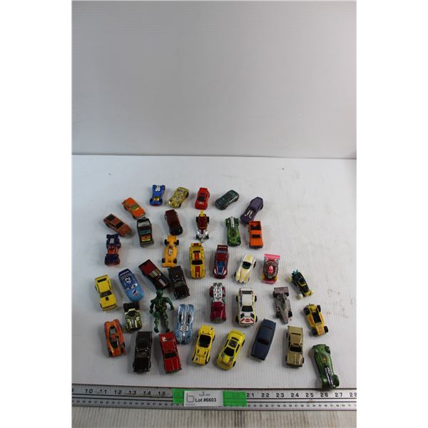 Lots of Assorted Car Toys