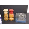 Image 10 : (13) Sets of Salt & Pepper Shakers - Jasper, Hawaii, PEI Etc.