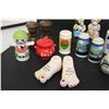 Image 11 : (13) Sets of Salt & Pepper Shakers - Jasper, Hawaii, PEI Etc.