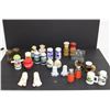 Image 1 : (13) Sets of Salt & Pepper Shakers - Jasper, Hawaii, PEI Etc.
