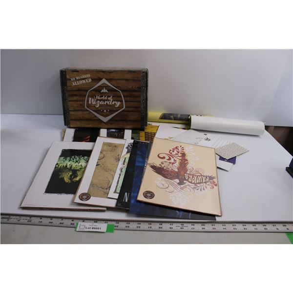 World of Wizardry Subscription Box - Hufflepuff, Marauder Map