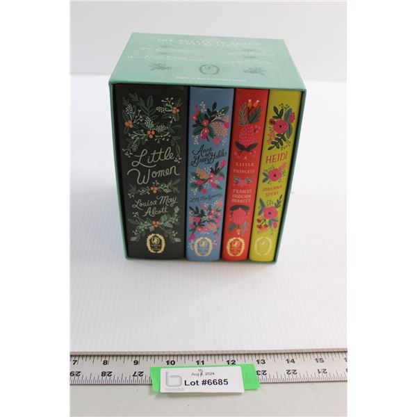 The Puffin in Bloom Book Collection - Little Women, Little Princess, Heidi