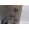 Image 5 : Tension Pole Shower Caddy Set - As Is