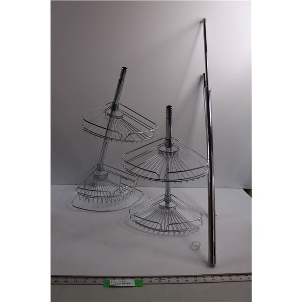 Shower Caddy Set Up - As Is