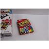Image 3 : (3) Puzzles, Uno Game - All As Is