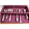Image 2 : W.M. Rogers Flatware in Box - Not Complete Set
