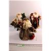 Image 1 : (3) Santa Decorations