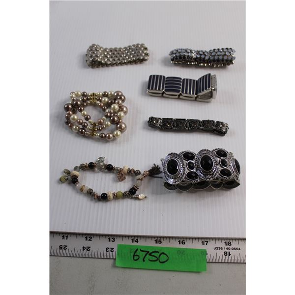 (7) Costume Bracelets