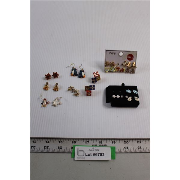 Assorted Christmas Earrings