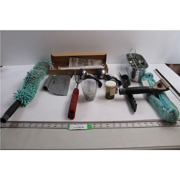 (2) Sprayers, Garden Tools, Misc.