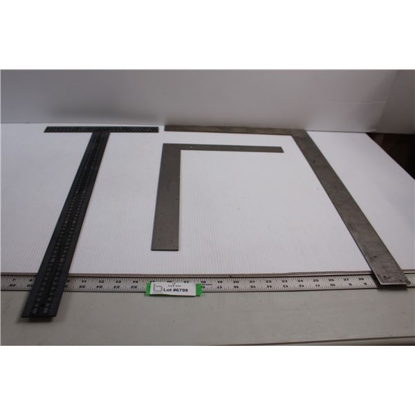 (2) Framing Squares, T Square