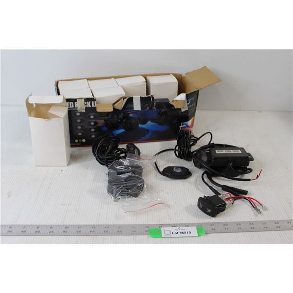 LED Rock Lights Set - (8) Rock Lights