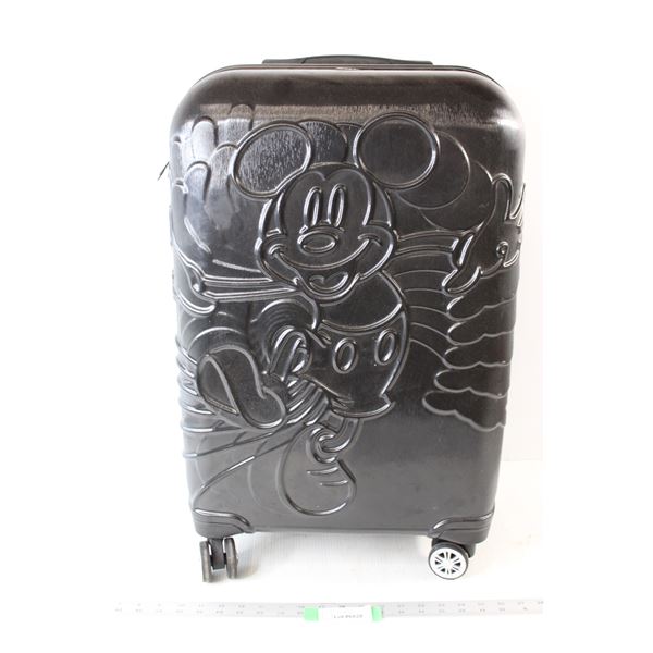 Mickey Mouse Black Suitcase