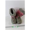 Image 1 : Women's Girls Size 2 Winter Boots Pink