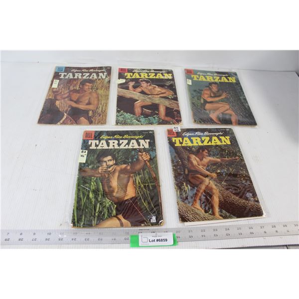 (5) Vintage Tarzan Comics