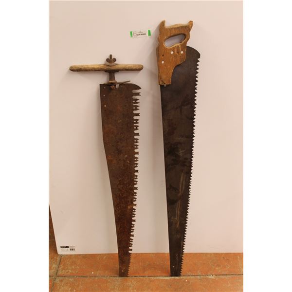 (2) Cross Cut Saw - 42" and 48" Saw Length
