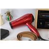 Image 3 : HDMI Extender - Conair Hairdryer (working) - Leather Belt w/Horse Shoe Buckle - Taktell Piccolo - Vi