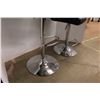 Image 4 : * 2X BID PRICE: Swivel Adjustable Bar Stools