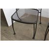Image 3 : * 2X BID PRICE: Metal Patio Chairs