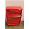Image 1 : * Clarke Rolling Tool Box Chest on Wheels w/ Contents - 12" x 24" x 37" High