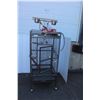 Image 1 : ** Wheeled Bird Cage w/Contents - 24" x 22" x 67" High