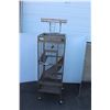 Image 1 : ** Wheeled Bird Cage w/Contents - 18" x 18" 62" High