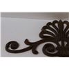 Image 3 : (2) Cast Iron Decor - 20" x 10"