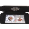 Image 3 : Canada Post Hall of Fame 2001 Bobby Hull NHL Stamps Collection in Case