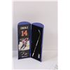 Image 2 : Edmonton Oilers Eberle & Khabbuln Mini Hockey Stick & Ticket Holders NHL Collector Editions