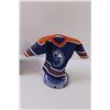 Image 2 : Edmonton Oilers Season Ticket Holders Grant Fuhr Mini Jersey On Stand in Box