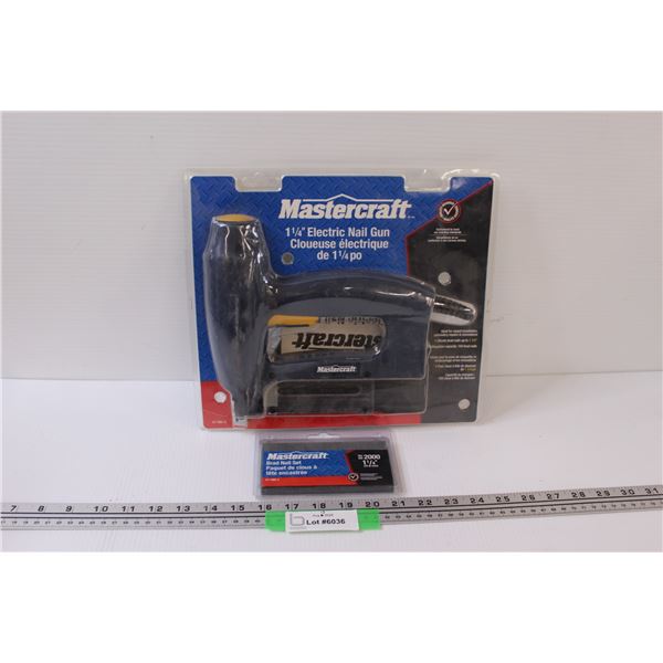 Mastercraft Electric Nail Gun w/Nails