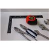 Image 2 : Metal Square, Measuring Tape, Adjustable Wrenches, Soldering Tool, Pilers & Chisel, Tire Testers