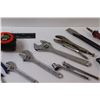 Image 3 : Metal Square, Measuring Tape, Adjustable Wrenches, Soldering Tool, Pilers & Chisel, Tire Testers