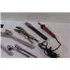 Image 4 : Metal Square, Measuring Tape, Adjustable Wrenches, Soldering Tool, Pilers & Chisel, Tire Testers