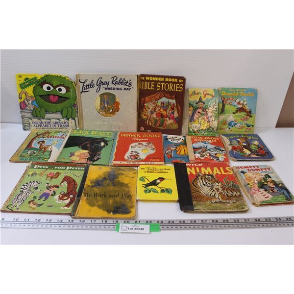 (16) Vintage Children's Book Lot