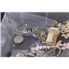 Image 5 : Jewelry in Plastic Storage Container (Assorted)
