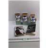 Image 1 : (3) Party Lite - Tea Light Holders (X-Mas Theme) & (2) Books - "Vanderbilt", "Starlight Tour"
