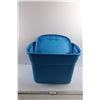 Image 1 : *Sterilite Tote w/Lid - 23.5"x18"x15"
