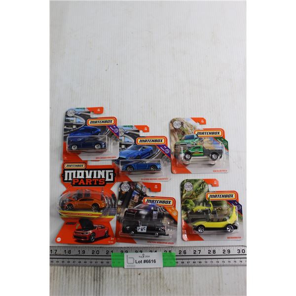 (6) Matchbox Car Toys