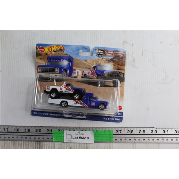 Hot Wheels 80s Dodge Macho Power Wagon Toy