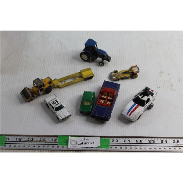 (7) Assorted Car Toys