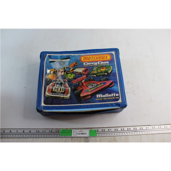 Matchbox Carry Case with (24+) Car Toys
