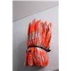 Image 2 : (10) Ironwear Orange Safety Vests - One Size Fits All