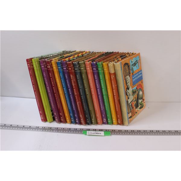 Vintage Golden Book Encyclopedia Set
